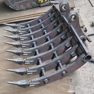 Rastrillo <span class=keywords><strong>para</strong></span> Excavadora en Oferta, Apto <span class=keywords><strong>para</strong></span> Limpieza de Terrenos, Deshierbe, Extracción de Raíces y Clasificación de Piedras, con Certificación CE - Product Image 5