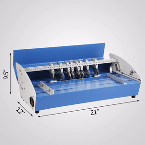 Máquina Eléctrica Automática <span class=keywords><strong>para</strong></span> Perforar, Marcar Puntos, Doblar, Recortar y <span class=keywords><strong>Encuadernar</strong></span> Tarjetas <span class=keywords><strong>de</strong></span> Felicitación y <span class=keywords><strong>Papel</strong></span> - Product Image 2