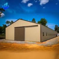 Estructura de Acero Resistente para Taller, Construcción de Alta Capacidad, Servicio de Soldadura, Corte y Doblado, Edificio de Acero