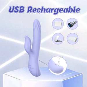 Ylove sokmak yapay penis oyuncak güçlü sıvı silikon tavşan vibratör G nokta USB şarj edilebilir yumuşak klitoral titreşim oyuncaklar kadınlar için - Product Image 5