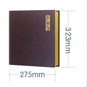 Album Fotografico A4 Fai-da-Te in Carta PU con 20 <span class=keywords><strong>Fogli</strong></span> Bianchi, Copertina con Logo Personalizzato in Lamina Dorata, Perfetto per Scrapbooking e Regali - Product Image 2