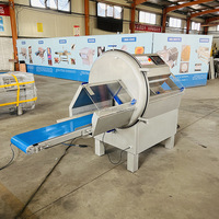Machine à découper la viande avec écran tactile et servomoteur pour boucher, idéale pour la viande séchée, le bacon et le fromage