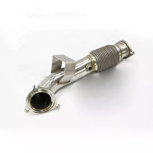 Tuyau d'échappement en acier inoxydable GRWA pour <span class=keywords><strong>Ford</strong></span> <span class=keywords><strong>FIESTA</strong></span> ST 2013-UP 1.6T - Product Image 3