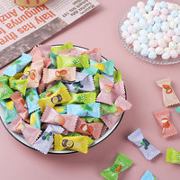 Vente en gros Tablette en forme de boule à la menthe végétale Bonbons Menthes à l'haleine dans un emballage en vrac Boule de bonbons de qualité supérieure