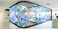 Affichage LED pour vitrine de magasin, écran LED transparent, écran LED en verre