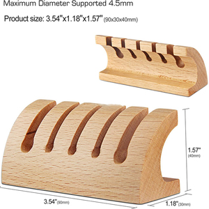 Desktop Auricolare a filo clip di Gestione del Cavo USB del <span class=keywords><strong>computer</strong></span> Desktop di legno Tidy Organizzatore del Cavo - Product Image 4