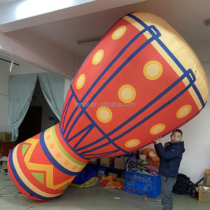 Instrumento Musical gigante inflable, tambores <span class=keywords><strong>africanos</strong></span>, Djembe para decoración <span class=keywords><strong>de</strong></span> eventos al aire libre - Product Image 1