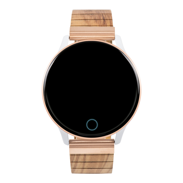 Fashion Olive Wood Wrist Band Touch Screen Multifunctional Wooden Men Smart Watches