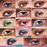 2026 OEM/ODM Fard à paupières naturel super brillant longue tenue, maquillage haute pigmentation, poudre de fard à paupières multidimensionnelle