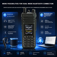 Talkie-walkie UV-36 10W 3G POC double mode avec casque sans fil, portée 0-5km, mégaphone portable haute puissance pour extérieur, batterie 2000-2500mAh