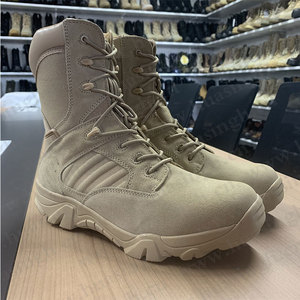 <span class=keywords><strong>Stivali</strong></span> Tattici WCY in Pelle Scamosciata <span class=keywords><strong>Color</strong></span> Sabbia Tempesta del Deserto, Attrezzatura da Combattimento di Alta Qualità - Product Image 3