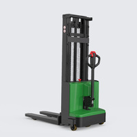 Gerbeur électrique piéton HELI DS4 1,5 tonne, double pont, batterie Li-Ion, haute efficacité, livraison rapide, utilisation tout-terrain et en intérieur