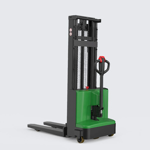 Stoccatore Elettrico per Pallet da 1,5 Tonnellate, Consegna Rapida, Alta Efficienza Operativa, Stoccatore Elettrico Pedonale per Pallet a Doppio Piano - Product Image 3