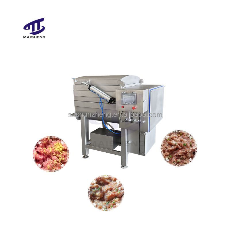 Industrial Electric Vacuum Mince Mixer Machine