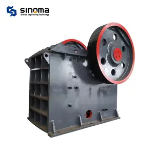 Stone Machinery Limestone Jaw Crusher 400x600 16-60tph for Crushing Copper Ore River Pebbles