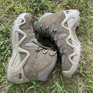 Bottes de randonnée en daim vert TSB07, chaussures tactiques respirantes pour toutes les saisons, activités de plein air - Product Image 4