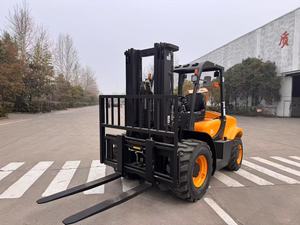 Wecan cpcd35 4wd 3.5 טון מנוע דיזל מופעל מדך חשמלי מעקה ידני משאית stacker - Product Image 5