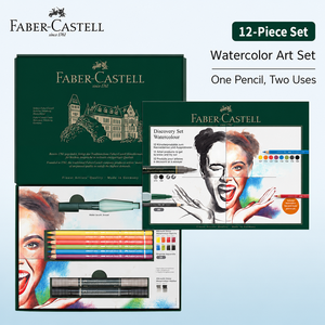 Set de Materiales de Pintura Faber-Castell A.<span class=keywords><strong>Durer</strong></span> de 12 Piezas, Incluye Lápices de Acuarela, Herramientas de Dibujo y Suministros de Arte - Product Image 4