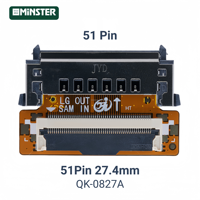 Adaptateur convertisseur LVDS 51 broches pour réparation d'écran LCD LED TV Samsung vers LG