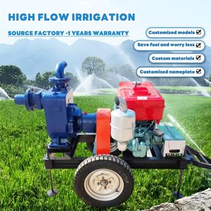 <b>Farm</b> Agriculture 3 Inches Irrigation Diesel Engine Mobile Portable Water Pump for Urban Pollution Discharge - Product Image 3