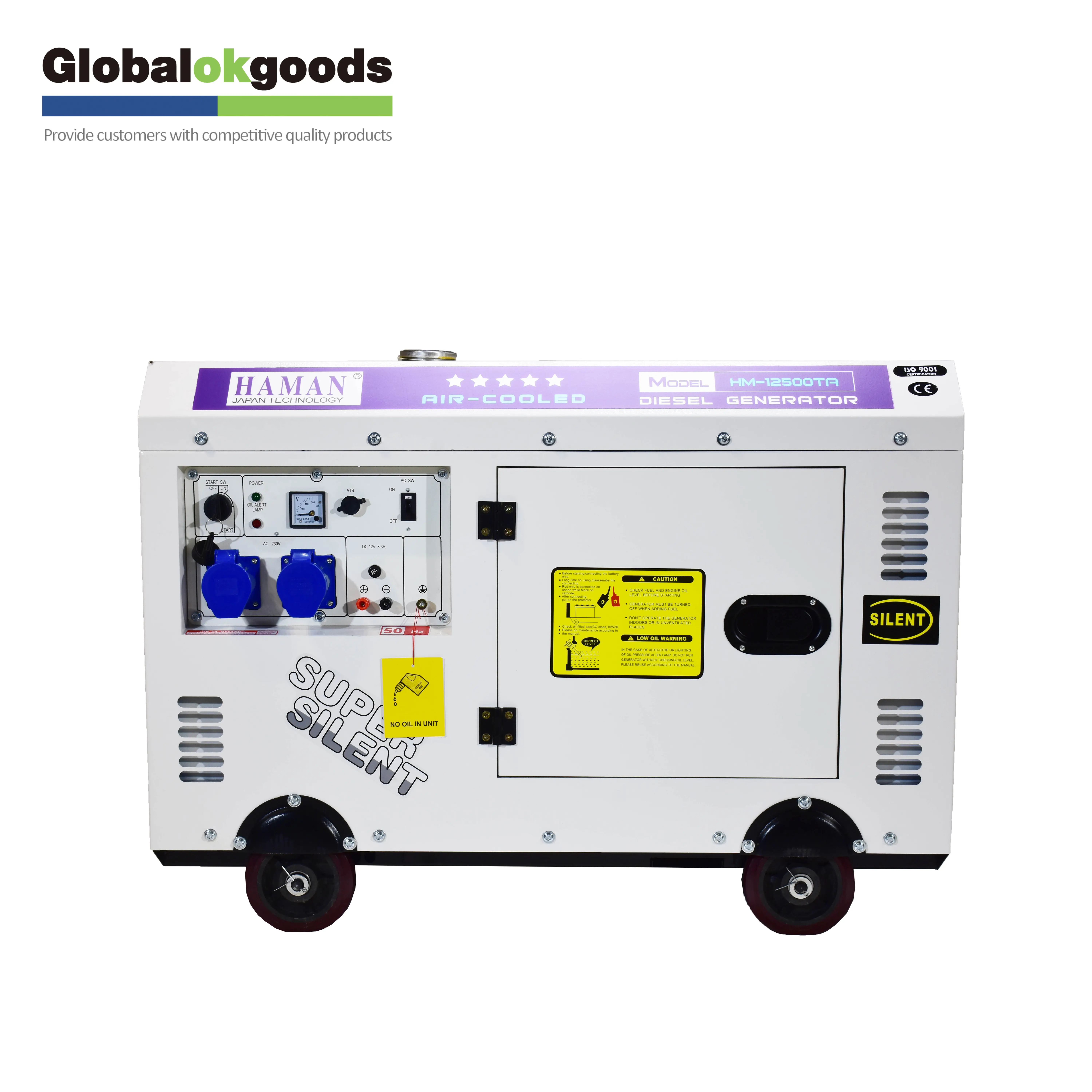 Silent 10kva diesel generator price generator 10kva fuel less home generator