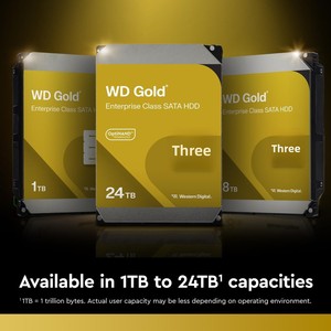 For 22TB for Gold Enterprise Class <b>Internal</b> Hard <b>Drive</b> 7200 RPM 6Gb/s 512MB 3.5" WD221KRYZ Performance Delivers High- - Product Image 6