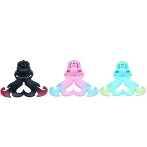 Jaula de Castidad Masculina Colorida de Plástico con Cinturón de Cuero, Cierre Invisible, Talla S/M, Jaula para Pene para un Ajuste Cómodo y Uso Prolongado - Product Image 5