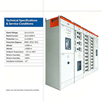 Kabinet Switchgear Modular Aluminium Lapis Seng Shenmeng GCK 12kV Indoor yang Dapat Ditarik, IP30, Distribusi Daya Industri