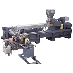 PVC cable material two-stage compounding extruder machine