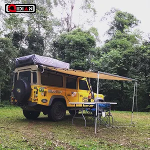 Gia đình cắm trại kéo ra Cắm Trại Lều Inflatable Xách Tay Xe mái hiên lều cho trailers