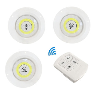 Lampes à rondelle <span class=keywords><strong>LED</strong></span> COB à <span class=keywords><strong>piles</strong></span> Ultra lumineuses sous la <span class=keywords><strong>lampe</strong></span> de robinet d'armoire <span class=keywords><strong>pour</strong></span> <span class=keywords><strong>placard</strong></span>, garde-robe, couloir d'escalier - Product Image 5