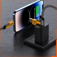 Câble de charge universel 4 en 1 PD 27W USB à 8Pin Câble pour iPhone Chargeur PD 65W Type-C à Type-C Câble USB à Type-C Chargeur