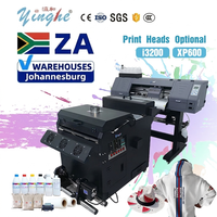 Imprimante DTF numérique double tête Yinghe 60 cm pour T-shirts, encre pigmentée, machine d'impression automatique en acier inoxydable, garantie 1 an