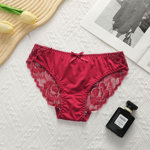 Abbraccio di alta qualità all'ingrosso Lingerie Sexy da donna in pizzo biancheria intima fascia toracica 2 pezzi di Lingerie Set di pizzo - Product Image 6