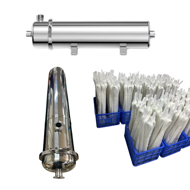 Stainless Steel Home Water Purifier 8000L/H Manual Ultrafiltration UF System with 1-Year Warranty