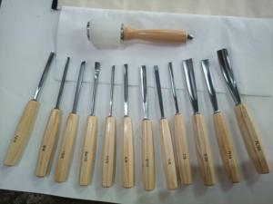 Peaktop Juego de 12 Cinceles para Madera, Kit de Tallado para Principiantes y Profesionales, Gubias y Herramientas de Tallado - Product Image 2