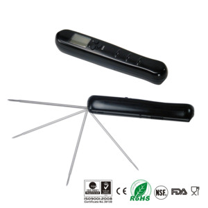 Hot Selling <b>Foldable</b> Probe Instant Read Thermometer Digital <b>BBQ</b> Food Thermometer Grill Meat Thermometer With LCD Display - Product Image 5