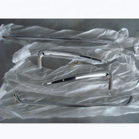 Kit de carrosserie avant Chrome pour outlander sport asx, pare-choc avant pour voiture, 2010 2011 2012 2013 2014 2015, 2 pièces
