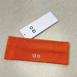 Bestseller Europäisch-Amerikanischer Stil Einfarbiges Breites Elastisches Yoga-Sport-Stirnband Baumwollgestricktes Schweißband für Outdoor-Aktivitäten - Product Image 6