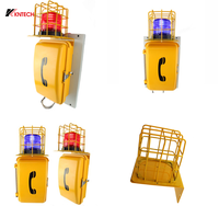 Téléphone industriel VoIP KNSP-01-D8D21, téléphone d'urgence résistant aux intempéries IP66