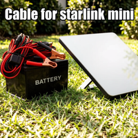 Câble d'alimentation DC pour voiture Starlink Mini de 5 m, câble d'alimentation satellite DC pour voiture Starlink Mini, câble d'alimentation pour chargeur de voiture extérieur