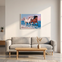 Zebulun - Impresión Lenticular 3D con Temática Animal, Plástico, 40x30cm, Pintura Decorativa para el Hogar, Póster, Regalos Promocionales