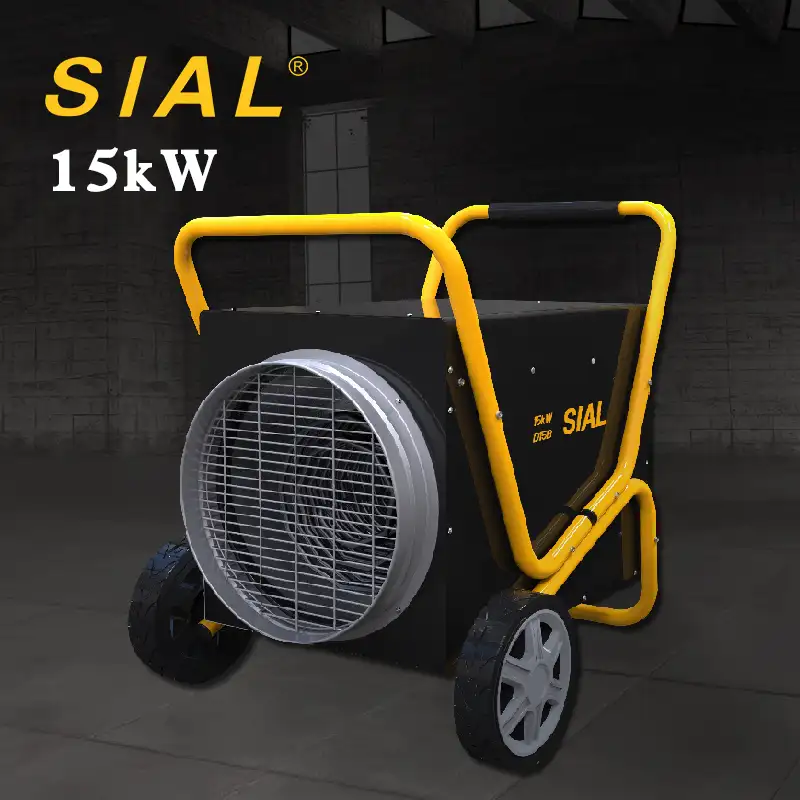 سخان كهربائي من SIAL, سخان كهربائي للتدفئة بعجلة من الفولاذ المقاوم للصدأ