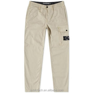 Pantalon cargo en sergé pour hommes, avec patch personnalisé, 100% coton, 6 poches, personnalisé, bonne qualité - Product Image 4