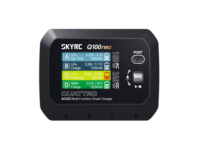 Chargeur-déchargeur intelligent SKYRC Q100neo AC100W DC240W, entrée 100-240V AC 10-30V DC pour LiPo LiFe NiMH, voiture RC, drone