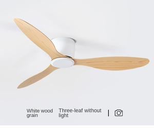 Salon 52 pouces 3 pales ventilateur de plafond télécommandé moderne avec lumière et télécommande pour chambre à coucher pour salon - Product Image 2