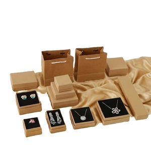 Boîte à bijoux en papier personnalisée, boîte à bijoux sur mesure, boîte en papier à prix de gros bon marché pour cadeau, boîte à bijoux en cuir personnalisée - Product Image 1