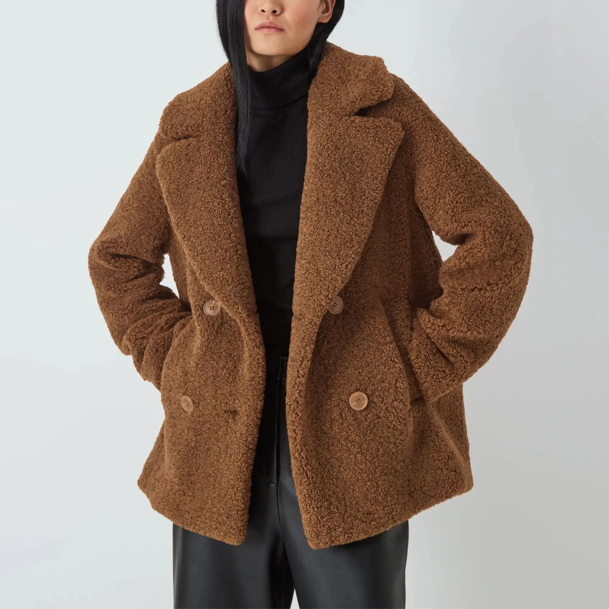 Inverno Quente das mulheres Casaco Personalizado Marcado Velo Jaqueta de pelúcia de alta qualidade Casacos Femininos Sherpa Blazer