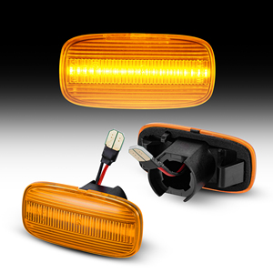 Feux latéraux séquentiels à LED avec lentille transparente/fumée/<span class=keywords><strong>orange</strong></span> pour <span class=keywords><strong>Nissan</strong></span> Skyline <span class=keywords><strong>GT</strong></span>-R R34 WC34 Stagea - Product Image 6