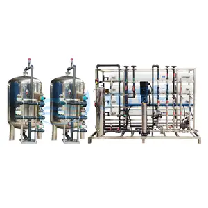 8T/H Water Filter Machine RO Membrane Water Purifier with Ultrafiltration System